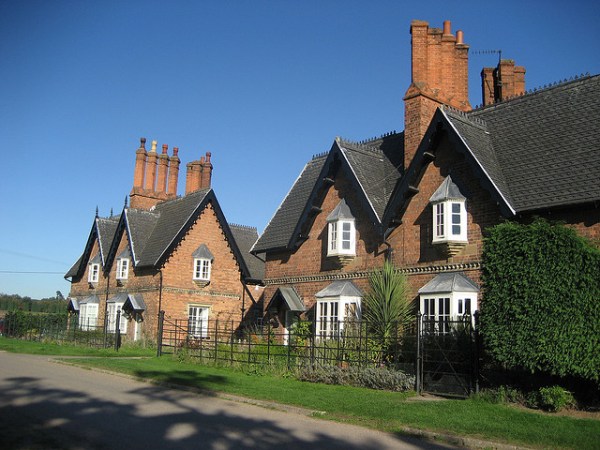 Perlethorpe Estate cottages, thoresby, sherwood forest