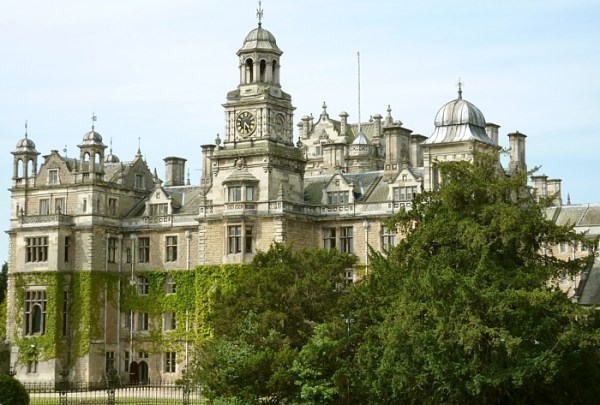 roofline, Thoresby Hall, sherwood forest