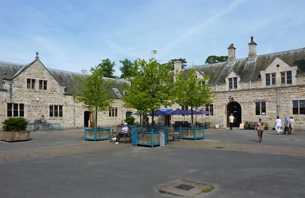 Stables courtyard, thoresby, sherwood forest